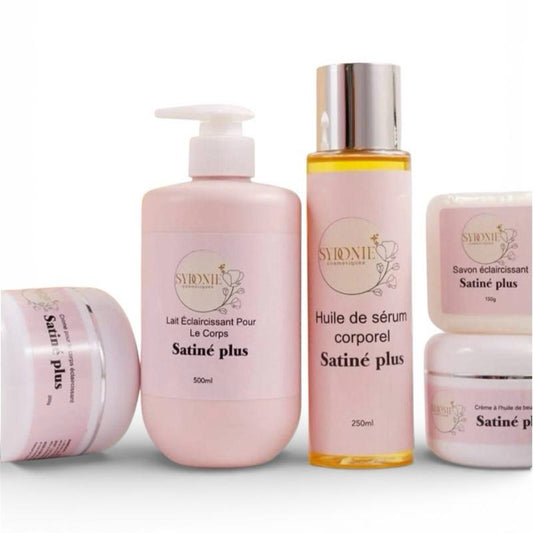 Gamme Éclaircissante Satiné Plus – Éclat, Hydratation & Uniformité